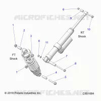 SUSPENSION, SUPPORT AMORTISSEUR , REAR SUSP.