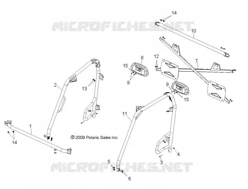 CHASSIS, CAB CADRE