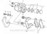 ETRIER DE FREIN INTERMEDIAIRE BIG BOSS 6X6 400L W97AE38A (4940814081C001)