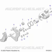 BRAKES, BRAKE ETRIER DE FREIN AVANT