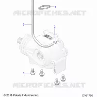 DRIVE TRAIN, SUPPORT PONT, FRONT