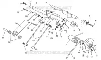 BRAS DE SUSPENSION ARRIERE SPORT TOURING 0960243 AND EUROPEAN SPORT TOURING E960243 (4932223222C002)