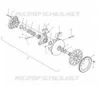 EMBRAYAGE DE TRANSMISSION (ELECTRIC START MODELS)