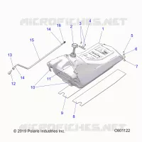 SYSTÃˆME D'ALIMENTATION, FUEL TANK ASM.
