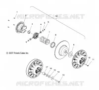 SYSTÈME DE TRANSMISSION, SECONDARY CLUTCH