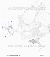CHASSIS, TIE ROD BOOT ASM.
