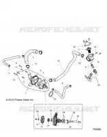 MOTEUR, WATERPUMP AND BYPASS