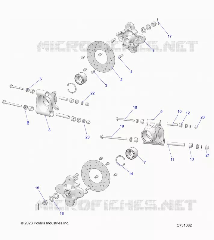 SUSPENSION, PORTE BAGAGES ARRIERE