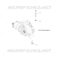 DRIVE TRAIN, SUPPORT PONT, FRONT