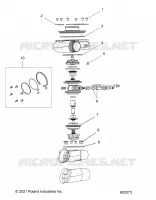 ENGINE, TURBO ASSEMBLY