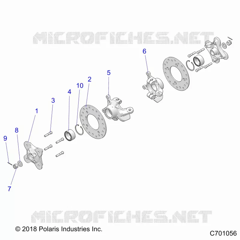 SUSPENSION AVANT CARRIER AND HUB