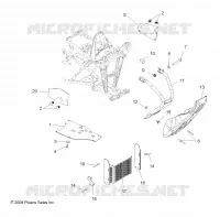 CHASSIS, FRONT PARE CHOCS