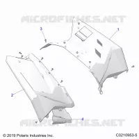 CARROSSERIE ARRIERE CAB AND HEAT SHIELDS