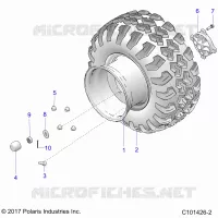 ROUES, REAR