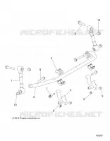 SUSPENSION, BARRE STABILISATRICE AVANT