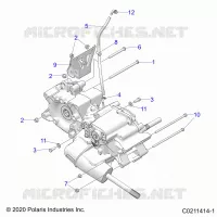 SYSTÃˆME DE TRANSMISSION, MAIN GEARCASE MOUNTING