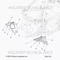 CHASSIS, TIE ROD BOOT ASM.