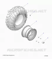ROUES, REAR