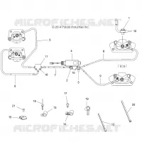 BRAKES, BRAKE LINES AND MAITRE CYLINDRE