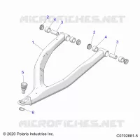 SUSPENSION AVANT CONTROL ARMS UPPER