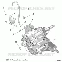 SYSTÃˆME DE TRANSMISSION, MAIN GEARCASE MOUNTING