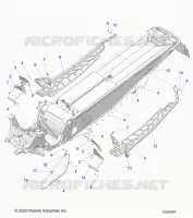 CHASSIS, PROTECTION D'EMBRAYAGE, FOOTRESTS, AND RUNNINGBOARDS