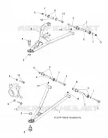 SUSPENSION AVANT CONTROL ARMS