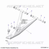 SUSPENSION AVANT CONTROL ARMS LOWER