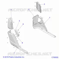 CARROSSERIE ARRIERE FENDERS