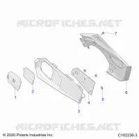 CLOSE OFF PANEL and ACCESS PANEL
