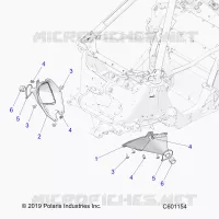 CHASSIS, TIE ROD BOOT ASM.