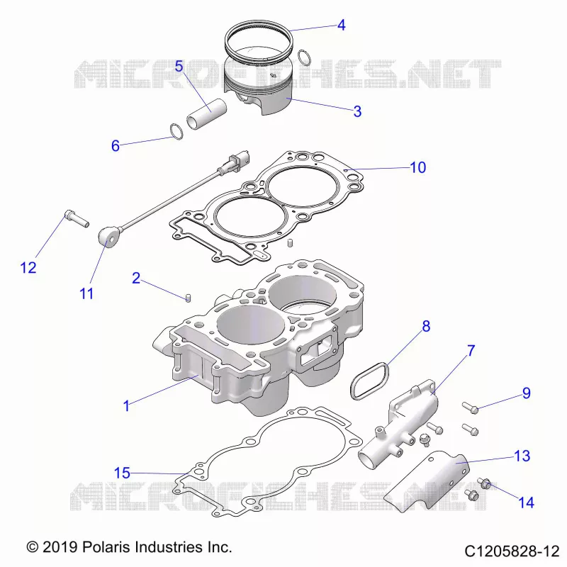 CYLINDRE AND PISTON