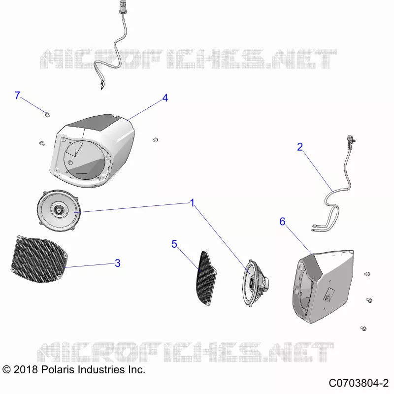 ELECTRICITE, AUDIO, FRONT SPEAKER