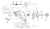 FREIN ARRIERE   350 2X4 (4918531853021A)