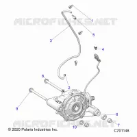 SYSTÃˆME DE TRANSMISSION, FRONT GEARCASE MOUNTING