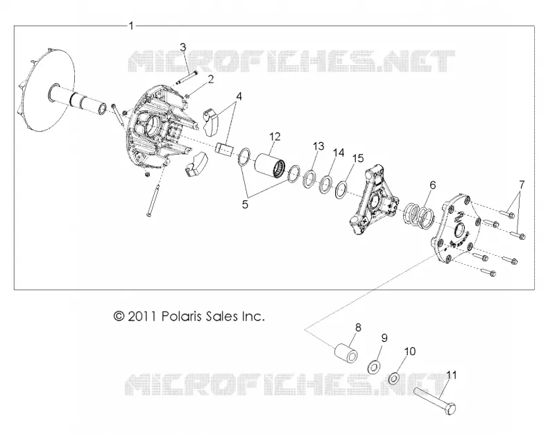SYSTÈME DE TRANSMISSION, PRIMARY CLUTCH