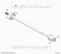 SYSTÃˆME DE TRANSMISSION, FRONT PROP SHAFT