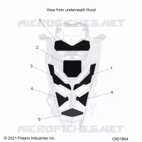CAPOT FOAM/SEAL