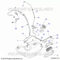 BODY, CARBURANT LINES, EVAP