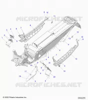 CHASSIS, PROTECTION D'EMBRAYAGE, FOOTRESTS, AND RUNNINGBOARDS 129