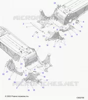 CHASSIS, BULKHEAD ASM.