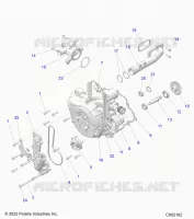 ENGINE, SYSTÃˆME DE REFROIDISSEMENT/WATER PUMP