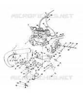 SUPPORT MOTEUR 500 SP/500 SKS (4921262126033A)