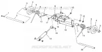 BRAS DE SUSPENSION ARRIERE TRAN SPORT 0960143 AND EURO TRAN SPORT E960143 (4932273227B013)