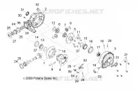 SYSTÈME DE TRANSMISSION, REAR GEARCASE