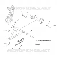 SUSPENSION, A-ARM AND SUPPORT MOUNTING