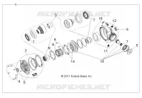 SYSTÈME DE TRANSMISSION, FRONT PONT INTERNALS