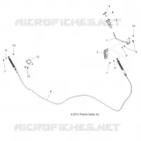 SYSTEME DE TRANSMISSION, SHIFT LEVER AND CABLE