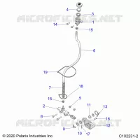 BRAKES, BRAKE PEDAL AND MAITRE CYLINDRE
