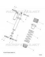 SUSPENSION AVANT SUPPORT AMORTISSEUR 